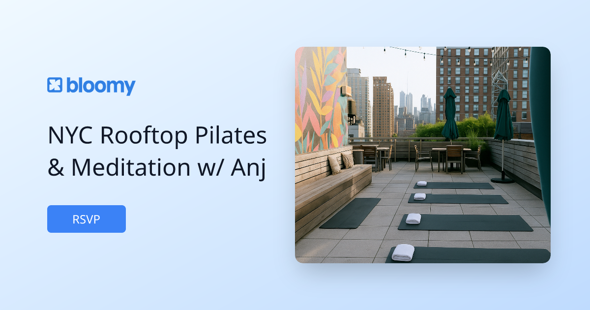 Sat Sep 20th at 9 AM NYC Rooftop Yoga and Sound